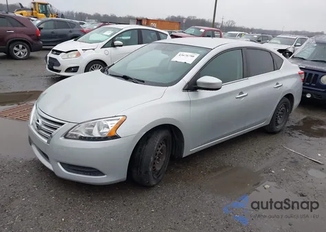 2015 Nissan Sentra S from USA, damaged, VIN 3N1AB7AP7FY233345